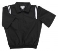 Smitty  Half Sleeve Umpire Pullover with Black and White Shoulder Stripes