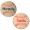 Heads/Tails Softball Stitch Replica Flip Coin