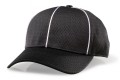 Black Flex-fit Football Referee Cap